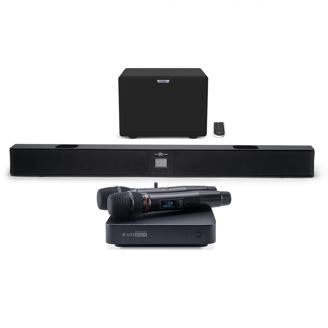 караоке-комплект EVOBOX Plus + EvoSound Bar (саундбар с караоке) в Нерехте