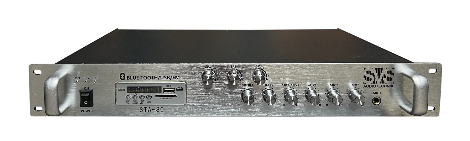 SVS Audiotechnik STA-80 Микшер-усилитель для систем Public Address в Нерехте